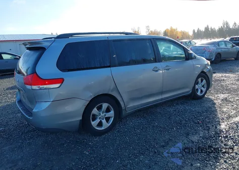 2011 Toyota Sienna Le V6 from USA, damaged, VIN 5TDKK3DC2BS068177